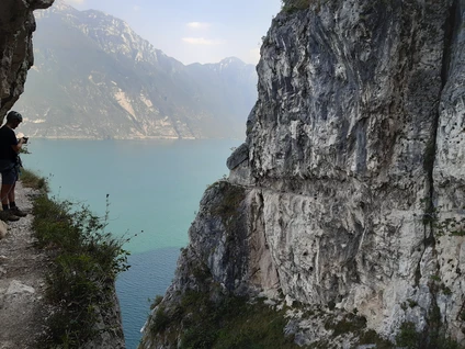 Scrambling: the Smugglers' Trail at Lake Garda 1